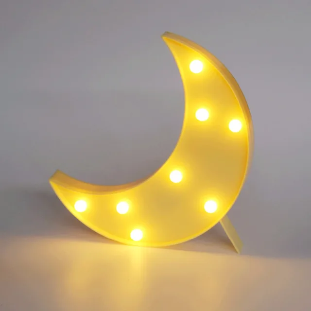 Lovely Cloud Led Table Lamp Night Light Star Moon Lamps Romantic 3D