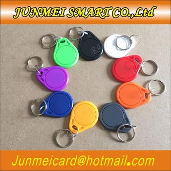 

1000pcs/lot rfid Tag 13.56MHZ ISO14443A RFID 1k S50 Keyfobs Key tag