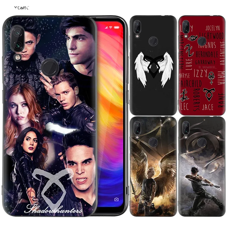 

Silicone Coque Case for Xiaomi Redmi Note 7 6 5 Pro Mi A1 A2 8 Lite 9 GO Poco F1 S2 4 4X Plus shadowhunters