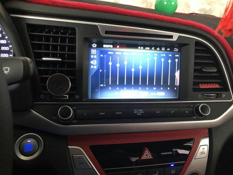 Sale 8" two din android 9.0 car dvd multimedia player for HYUNDAI ELANTRA AVANTE MD 2016 left driving car audio stereo head unit 4