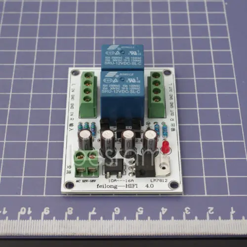 Finished Board Dual Speaker Protection Relay AC 15 24Vrelayrelay acrelay board AliExpress
