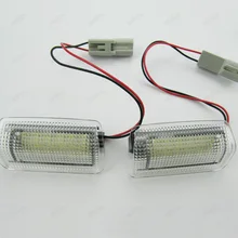 Envío gratis coche conducido luz de puerta para Prius Vellfire Alphard Estima Isis Land Cruiser Camry Is250 LED Super brillante luces de cortesía