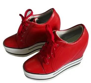La yellow Black Cuñas Aumento Para Arriba Zalea Ascensor Zapato Mujeres Calidad white Ocasional Señoras Ocio De Las Alta Atan Altura El red Invisible CZwFxq4R