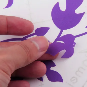 Butterfly Flower Toilet Stickers 8