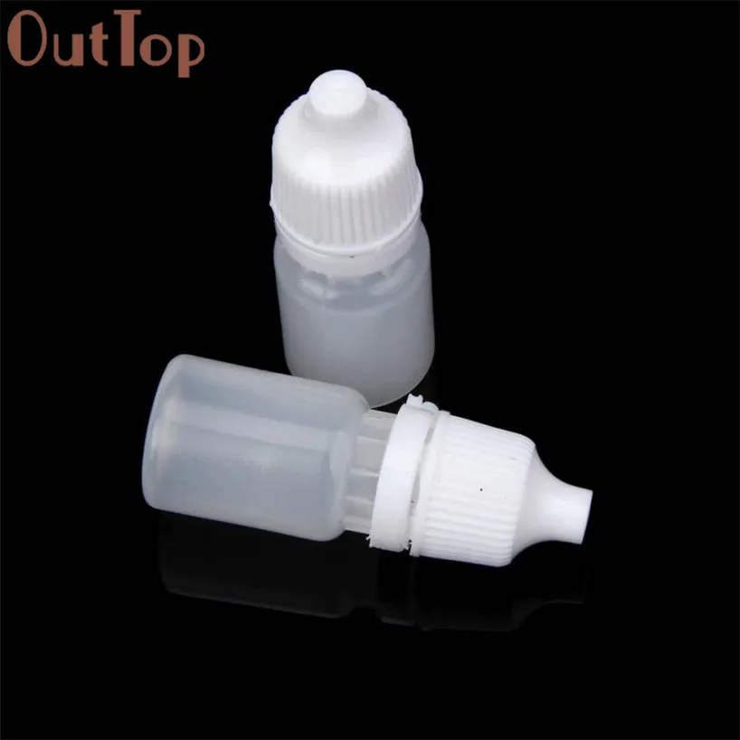

OutTop 25PCS 5ml Empty Plastic Cosmetic Packing Squeezable Dropper Bottles Eye Liquid Dropper Foaming Bottle 18mar29