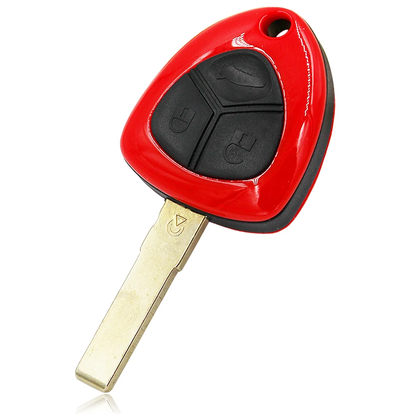 3 кнопки дистанционного ключа чехол автомобиль Smart Key Корпус Fob с режиссерский лезвия для Ferrari 458 Italia FF 599GTB калифорния