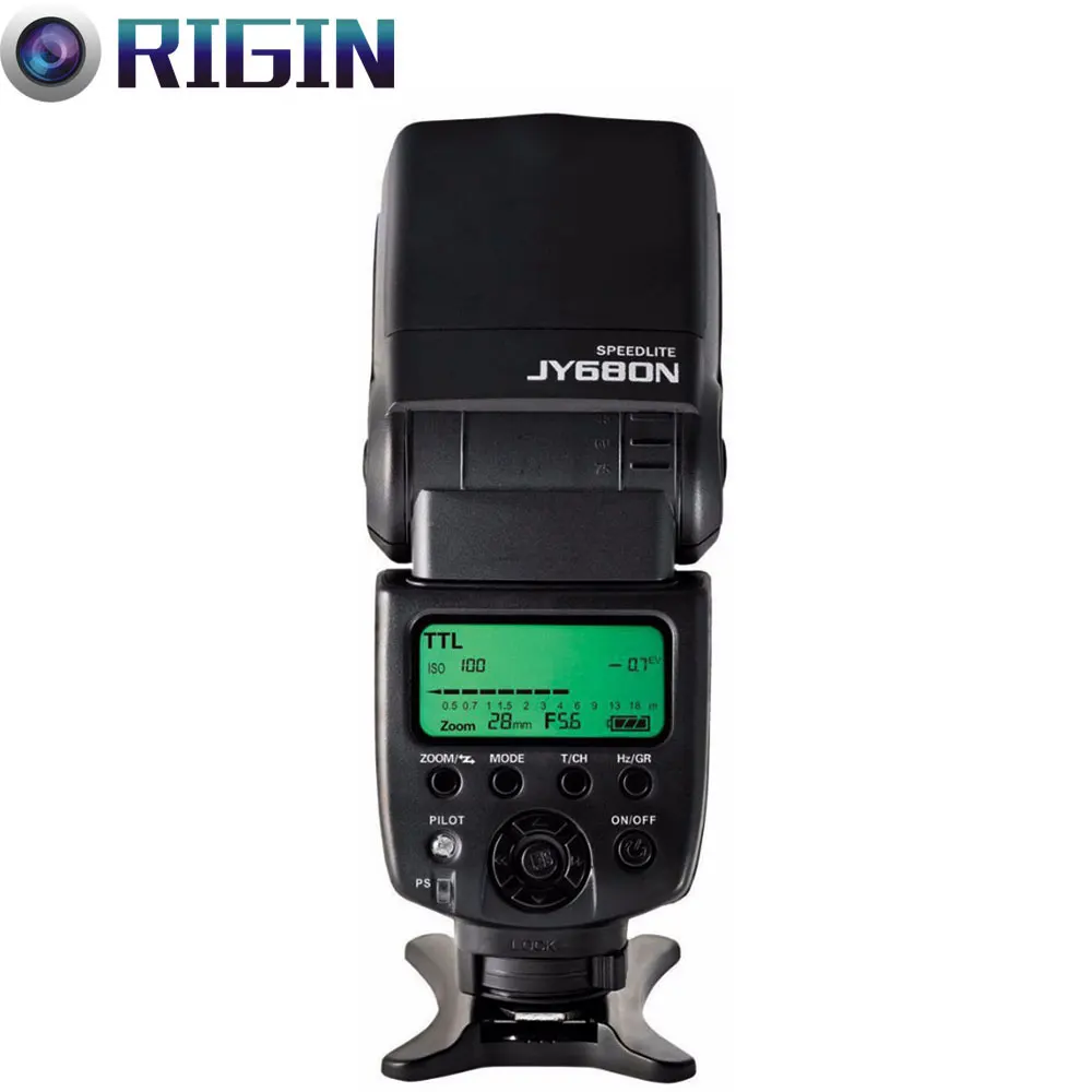 

Viltrox high-quality JY-680N GN58 Speedlite i-TTL Camera flash with LCD Screen Support For Nikon D600/D5100/D3200/D800/D7200,etc