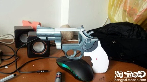 1:1 M66 Revolver Paper Model Manual DIY