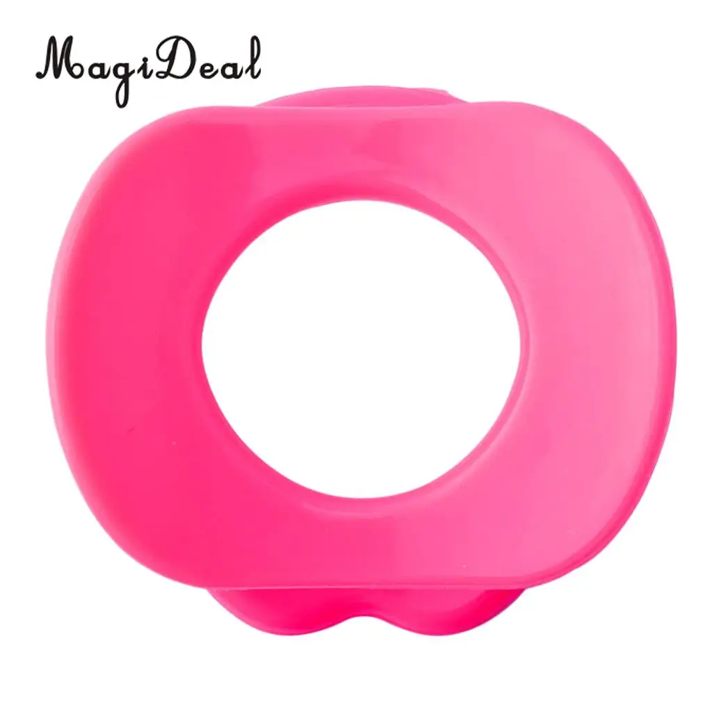Silicone Face Lift Slimmer Lip Trainer Tightener Face Slim Exerciser Muscle Oral Exerciser Anti-Wrinkle Mouth Pink 
