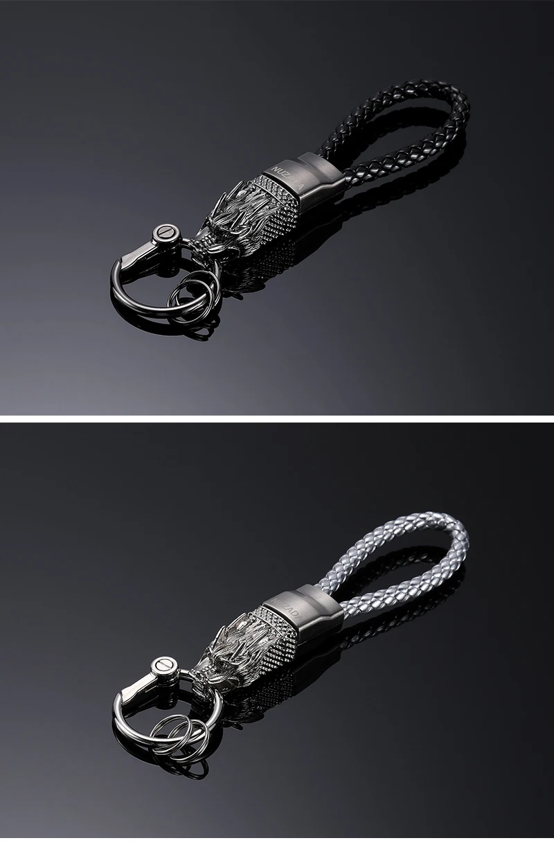 NUZADA фирменный высококачественный подарок для мужчин и женщин брелоки цепочки для ключей Автомобильный держатель для ключей Ювелирная сумка Подвеска