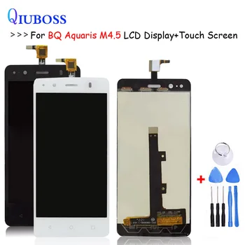 

Black/White For BQ Aquaris M4.5 LCD Display+Touch Screen Glass Panel Digitizer Assembly For BQ M4.5 LCD