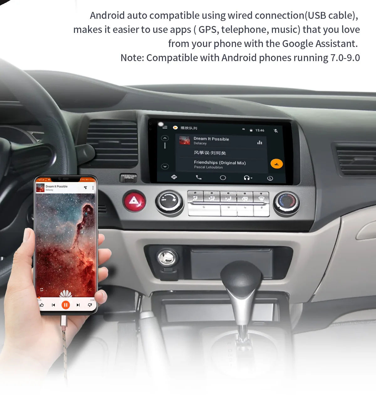 Top DSP Carplay 9" Android 8.1 Car Multimedia Radio for Toyota Corolla EX/E120 2003-2011 GPS SPDIF Subwoofer Stereo WiFi 4G SIM DAB 16