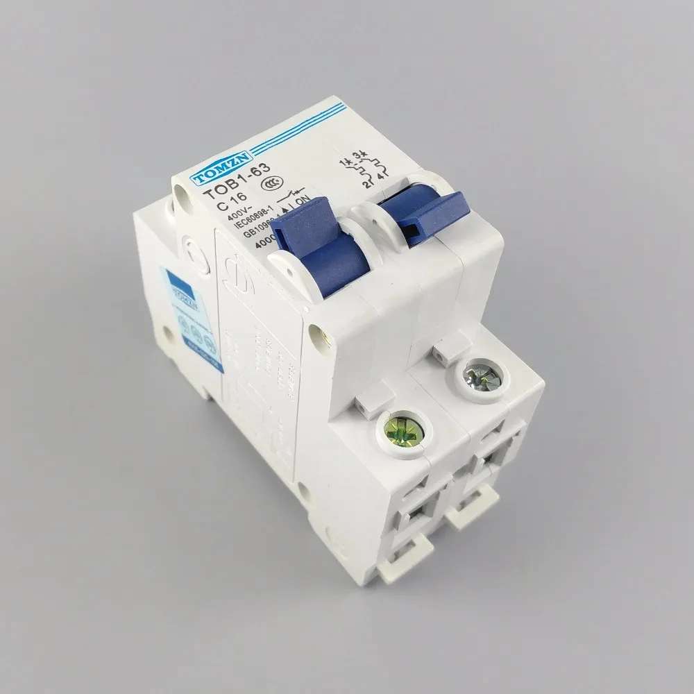 

1P 16A MTS Manual transfer switch Circuit breaker MCB 50HZ/60HZ 400~