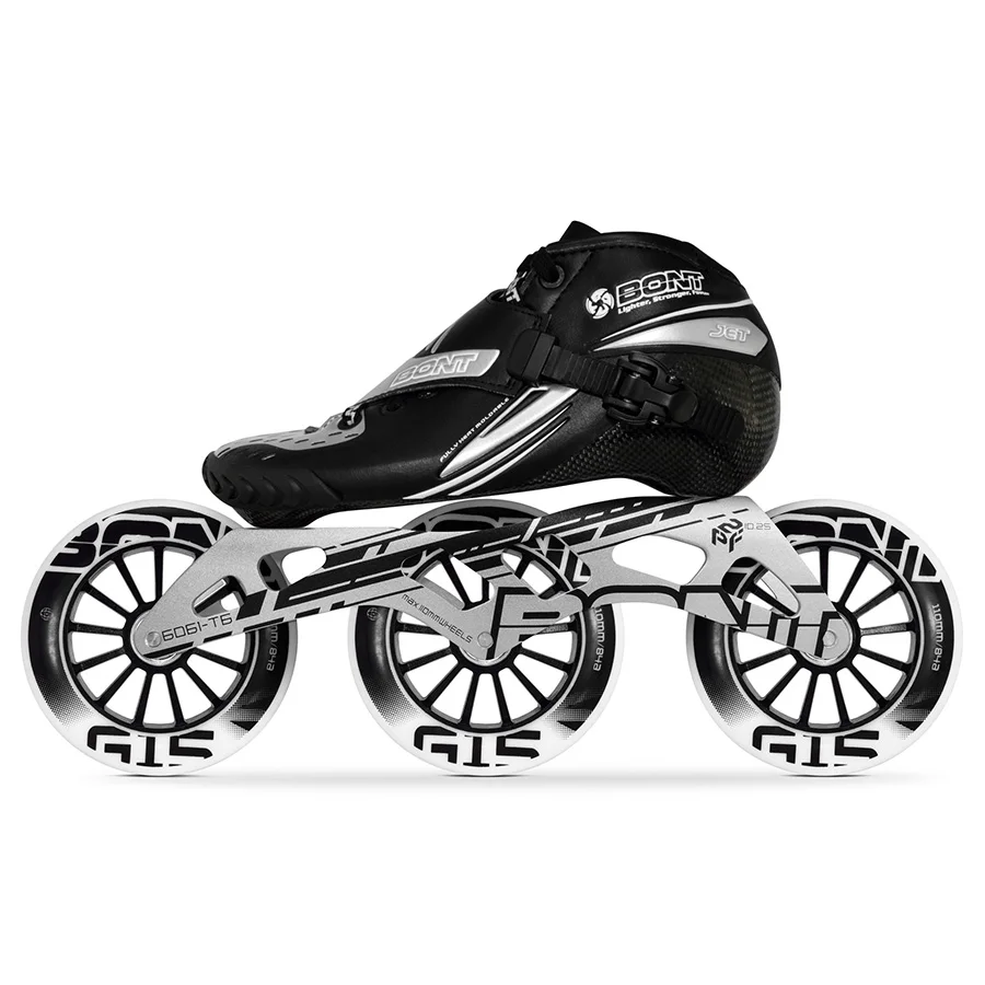 100 Original Bont Jet Speed Inline Skates Size 29 40 Heatmoldable