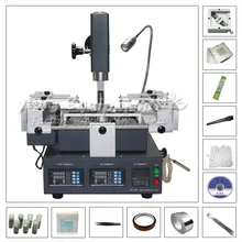 HT-T300 BGA паяльная станция с 80 мм/90 мм трафарет 184 шт трафареты паяльный шар, лента, осушитель фитиль