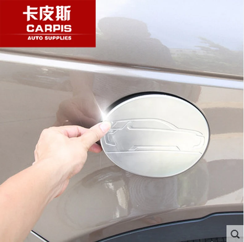 

Chrome Car Oil Fuel Tank Cap Cover Car Fuel Cap Sticker For Land Rover Discovery Sport 2015 2016 2017 Accessories Car Styling