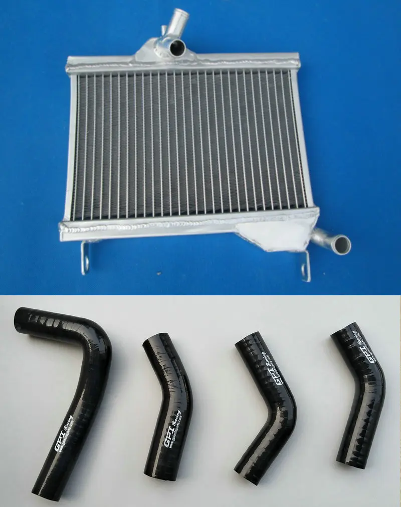 

Aluminum Radiator & Silicone Hose For Yamaha RZ350 RD350 RD250 RZ250 YPVS RRZ 350 RD 350 250 KIT 1984-1988 1985 1986 1987