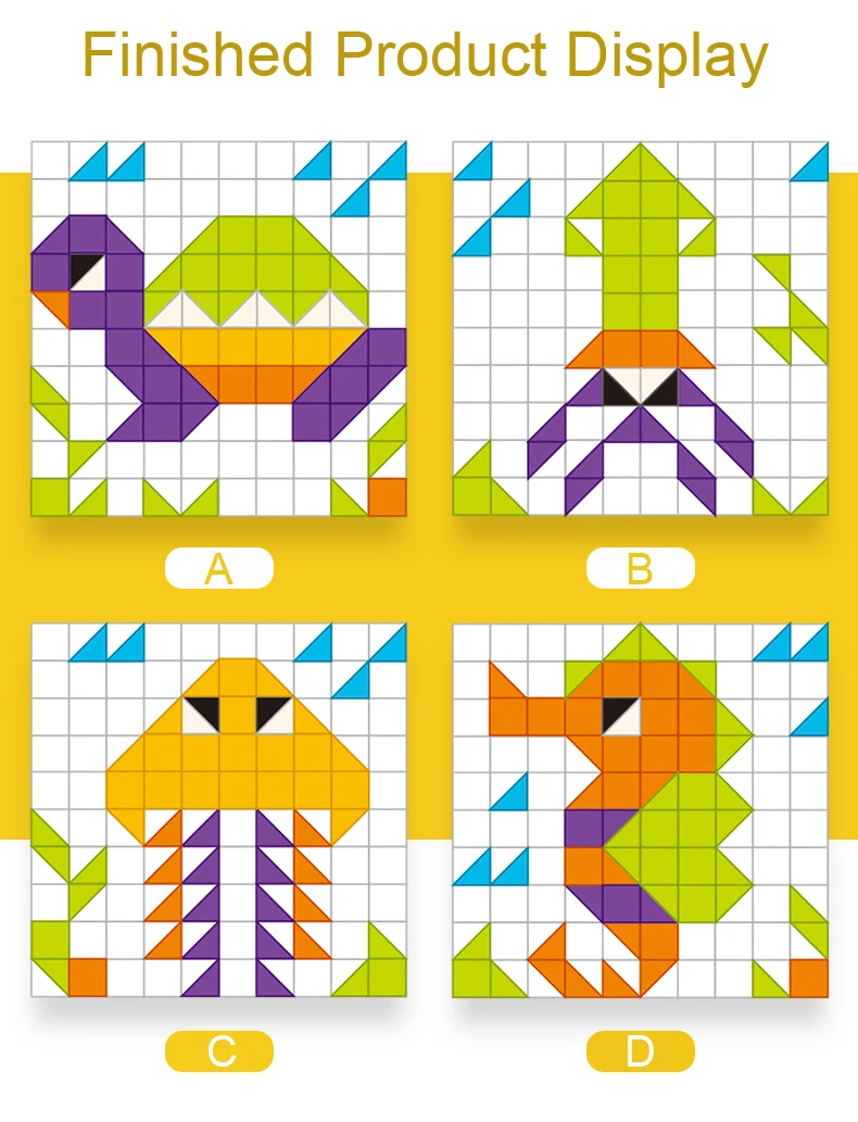 DOLLRYGA 20 stücke Gebäude Bricks Set DIY Puzzle Pädagogisches Throughout Blank Pattern Block Templates