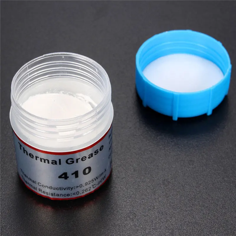 

3Pcs HY410 10g White Thermal Grease Silicone Grease Conductive Grease Paste For CPU GPU Chipset Cooling Compound Silicone