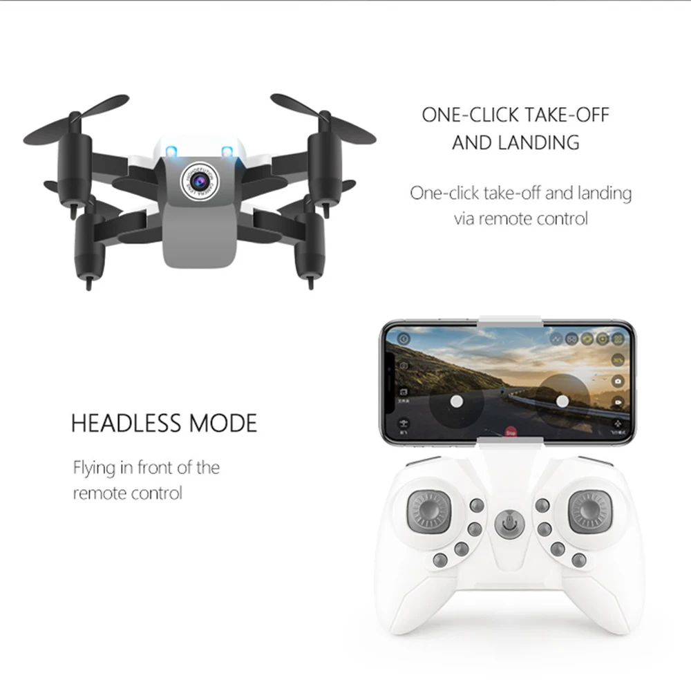 

RC Airplanes 2.4Ghz,No camera, 30W Pixel ,200W Pixel,Foldable HD lens aerial photography VR mode Remote Control Toy USB charging