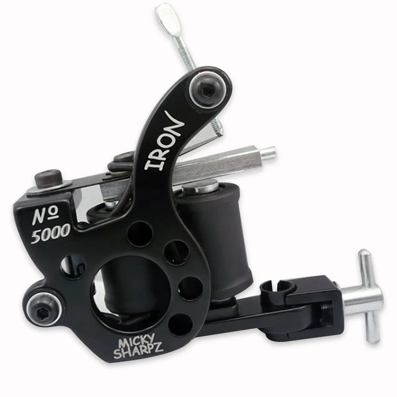 

1pc Rotary Tattoo Machine 10 Wrap Coil Machine Cutting Machine For Iron Professional Tattoo Machine Supply For Liner And Shader