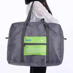 Портативный большой емкости путешествие хранение сумка нейлон молния путешествие на выходные багаж вещевой водонепроницаемый мешок WF 668