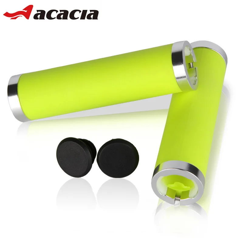 

1 Pair Soft Comfortable Bicycle Rubber Handlebar Grips Anti-skid Shock-absorbing MTB Bike Handle Cover Cycling Outdoor Parts