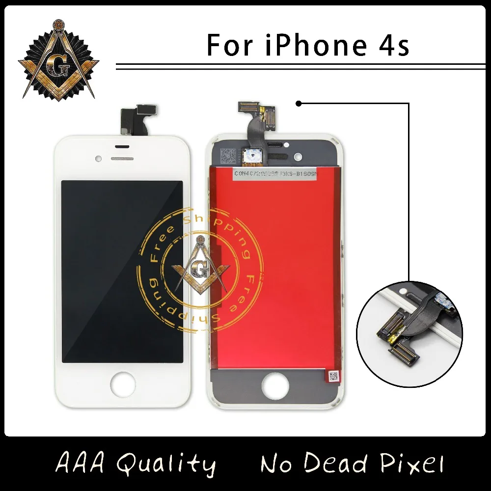 Prix pour Top Qualité 100% Pas de Dead Pixel LCD Assemblée Pour iPhone 4 AAA Qualité Livraison Gratuite DHL Prix pour Top Qualité 100% Pas de Dead Pixel LCD Assemblée Pour iPhone 4 AAA Qualité Livraison Gratuite DHL