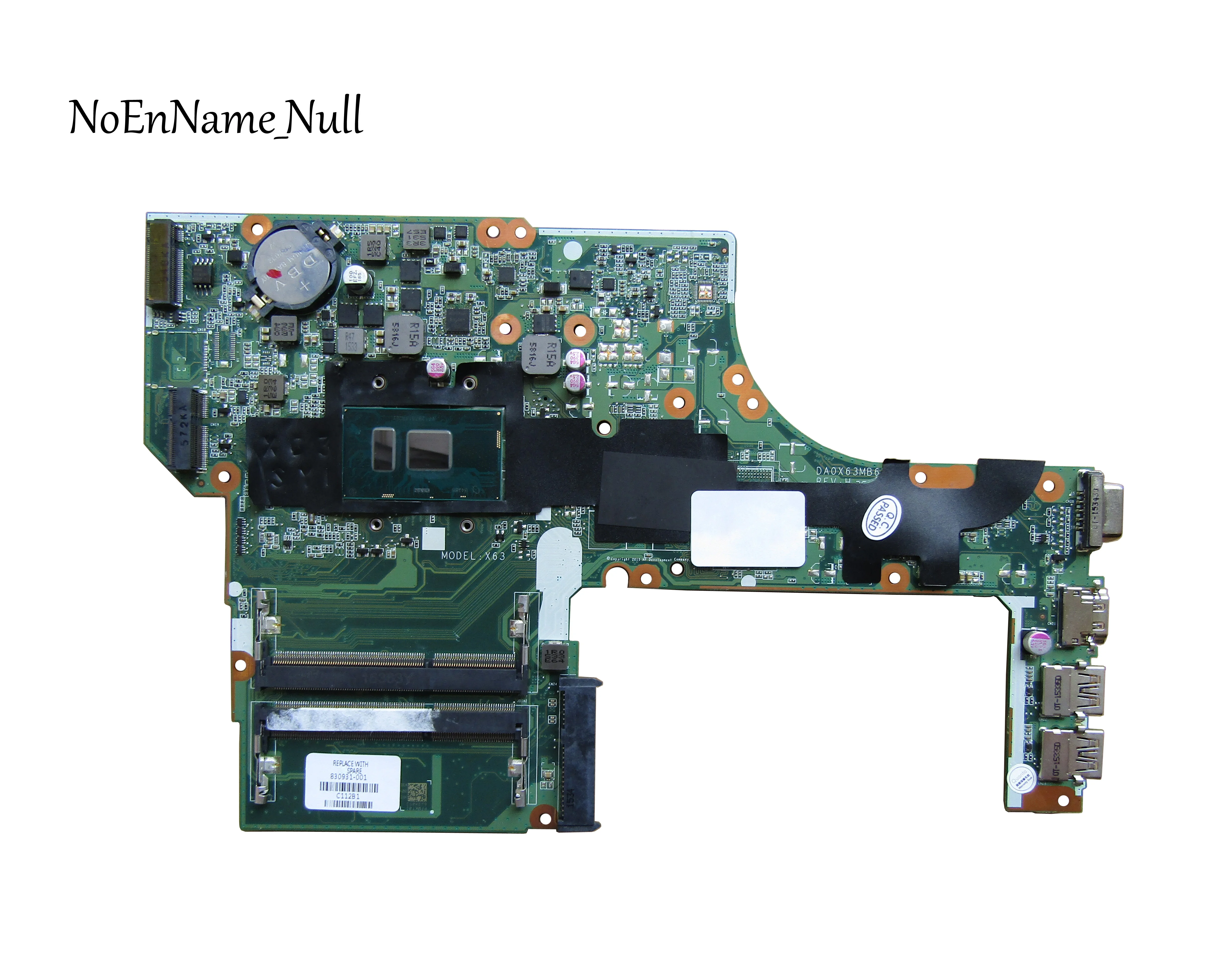 830931 601 001 501 для HP Probook 450 G3 470 Материнская плата ноутбука DA0X63MB6H1|laptop motherboard|motherboard