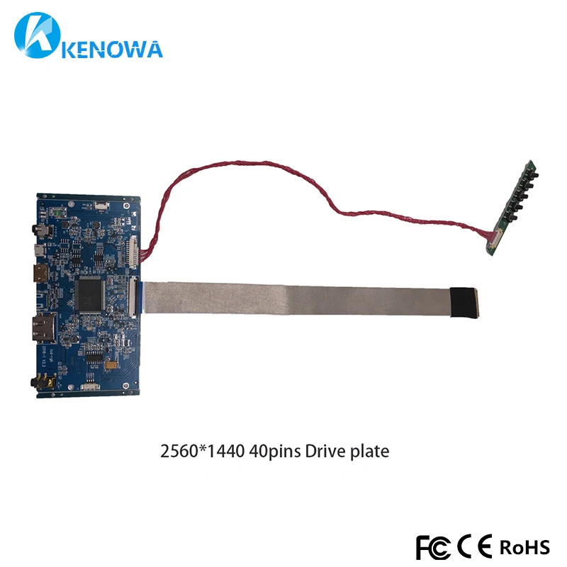 

13.3"slim led screen LP133QH1 SPA1 LP133QH1 SP A1 LED LCD Screen 2560X1440 40pin EDP 2K Driver board Control Board mainboard