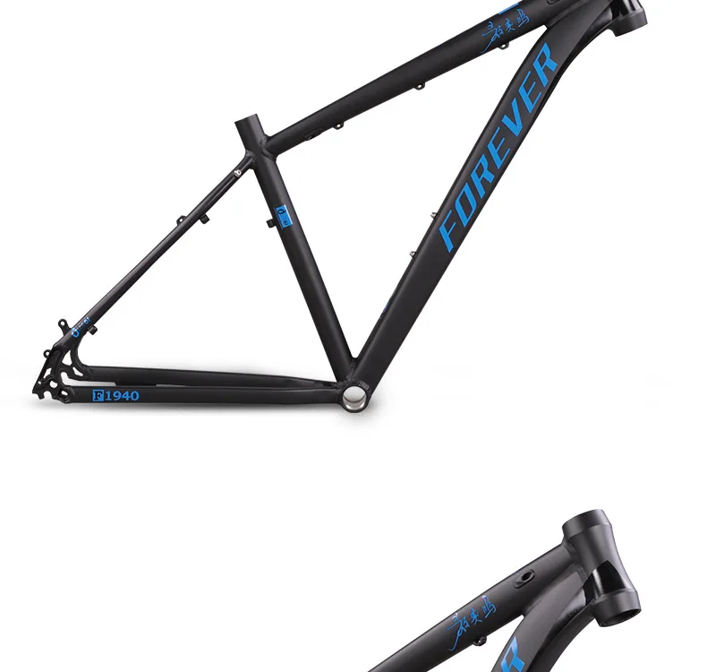 Best Bike Frame MTB Ultra-light aluminum alloy mountain bike frame 27.5er 17 inch wheel diameter cross-country Bicycle Frame 5