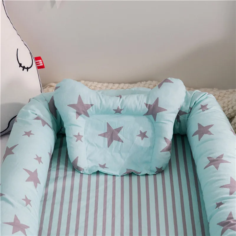 Removable Washable Baby Bed Newborn Bionic Bed Cradle Multifunction For Baby Care Folding Baby Bed