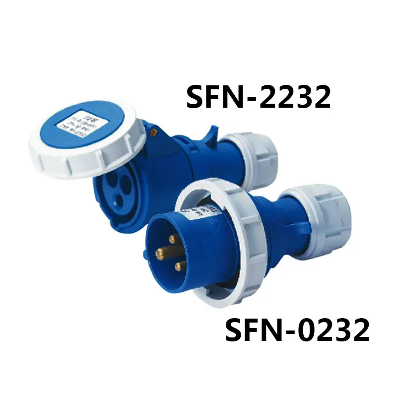 32 полюсный соединитель промышленные мужские и женские штекеры SFN 0232