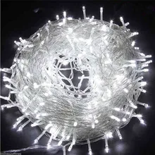 LED light string 10m 20m 30m 50m 100m waterproof outdoor 220V / 110V for Christmas wedding New Year party outdoor decoration LED light string 10m 20m 30m 50m 100m waterproof outdoor 220V / 110V for Christmas wedding New Year party outdoor decoration