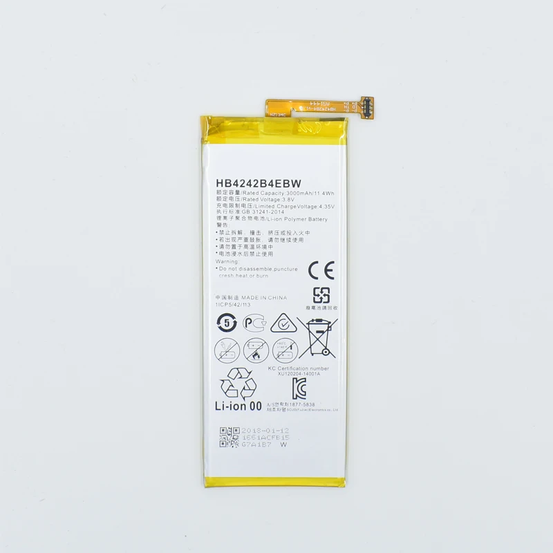Оригинальный аккумулятор HB4242B4EBW для Huawei honor 4X 6 che2-l11 H60-L01 H60-L02 H60-L11 3000 мач |