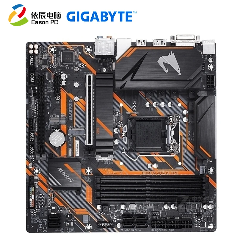 

GIGABYTE GA-B360M AORUS PRO desktop motherboard LGA1151 i3 i5 i7 DDR4 64G M.2 Micro-ATX