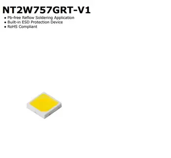 

NICHIA High Power LED 1W 6V 3030 5700K Cool white NT2W757GRT-V1 CRI 70 Lighting Application