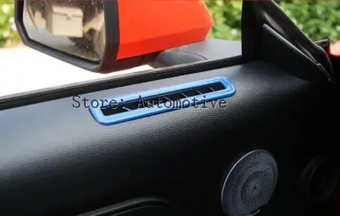 

2015 2016 2017 For Ford Mustang Car Door Upper Air Vent Cover Trim
