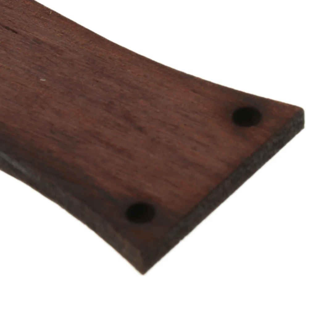 Electric Guitar Truss Rod Cover 2/3 Holes DIY Part Rosewood/Mahogany Bell Shape Accessories