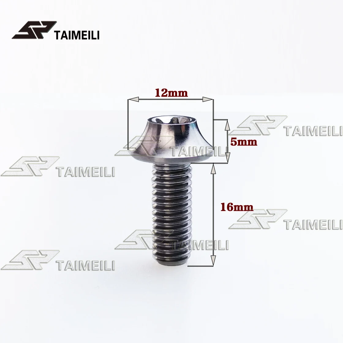 Винт из титанового сплава M6X16 V Тормозной крепежный винт для корпуса мотоцикла