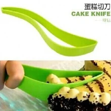 Креативный Многофункциональный пластиковый нож для торта нож для резки торта без грязных рук