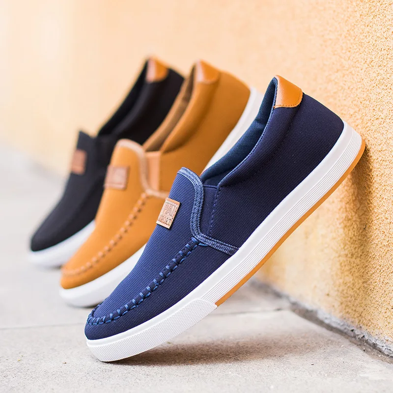 

30% OFF  Men Shoes Loafers 2017 Fashion Summer Outdoor Comfortable Canvas Shoes Breathable Loafers Casual Men Shoes Flats