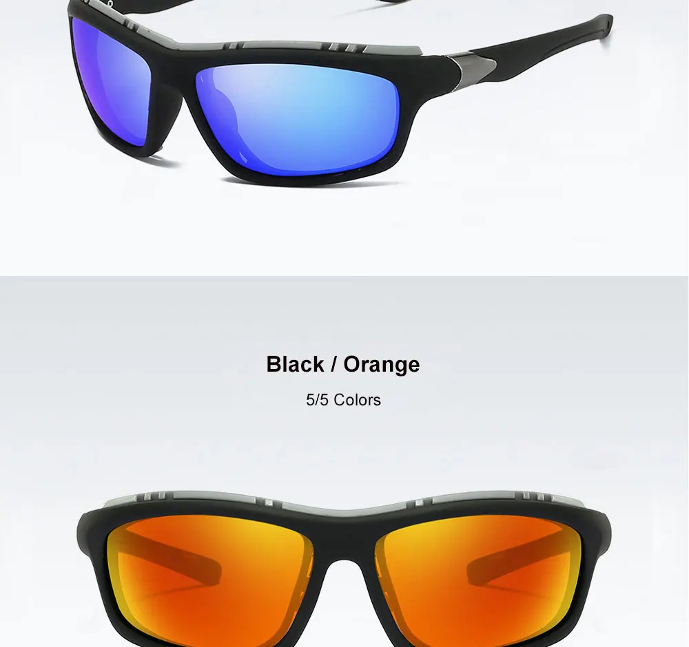 VEGA Eyewear Polarized Sport Sunglasses Men Women Best Sport Glasses for Running Bike Fishing Cycling Anti Glare Sunglasses 203 (11)