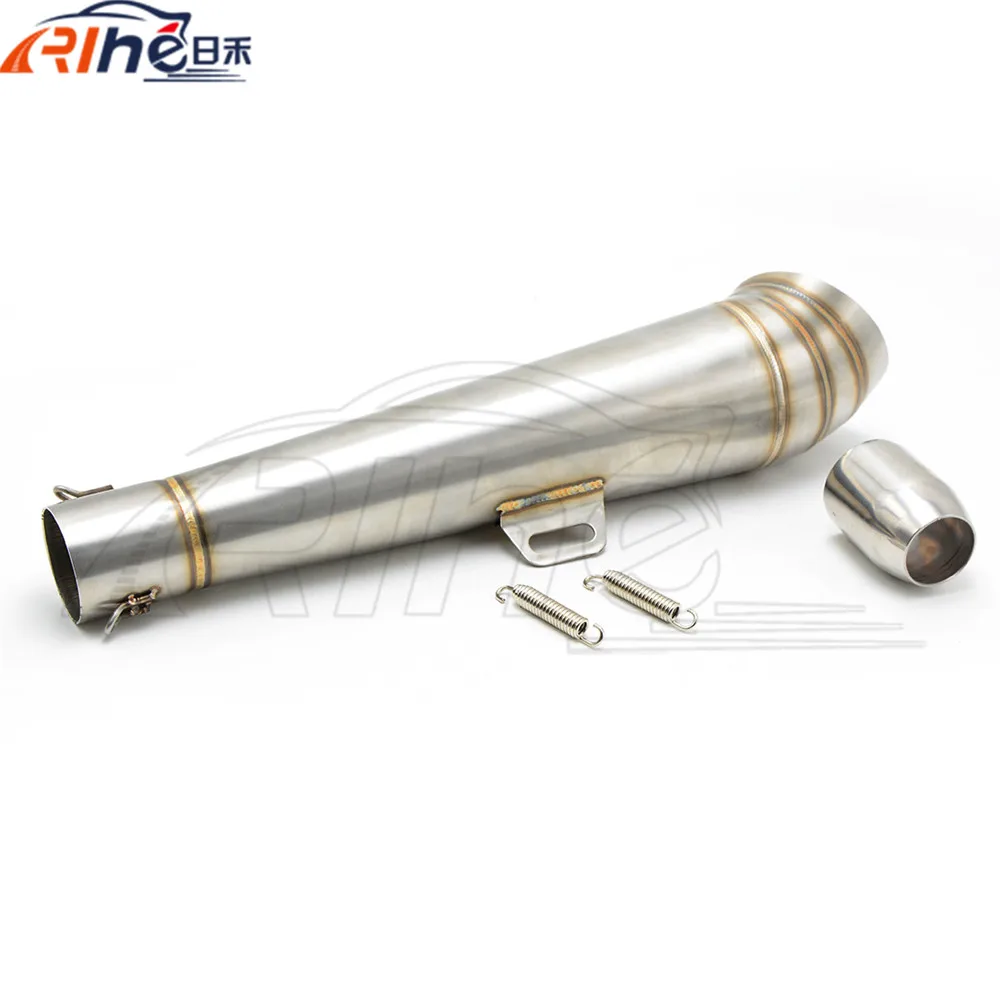 motorcycle staainless steel motorcycle exhaust pipe modified fried tube gp exhaust pipe For Kawasaki Z750 Z1000