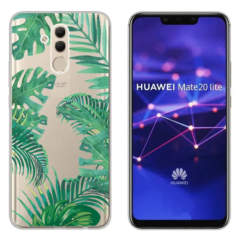 Arvin Painted Flower Fundas FOR Huawei mate20 lite mate 10 Lite Soft Silicone Back Phone Cover FOR Huawei Mate 10 Pro TPU Case  (9)