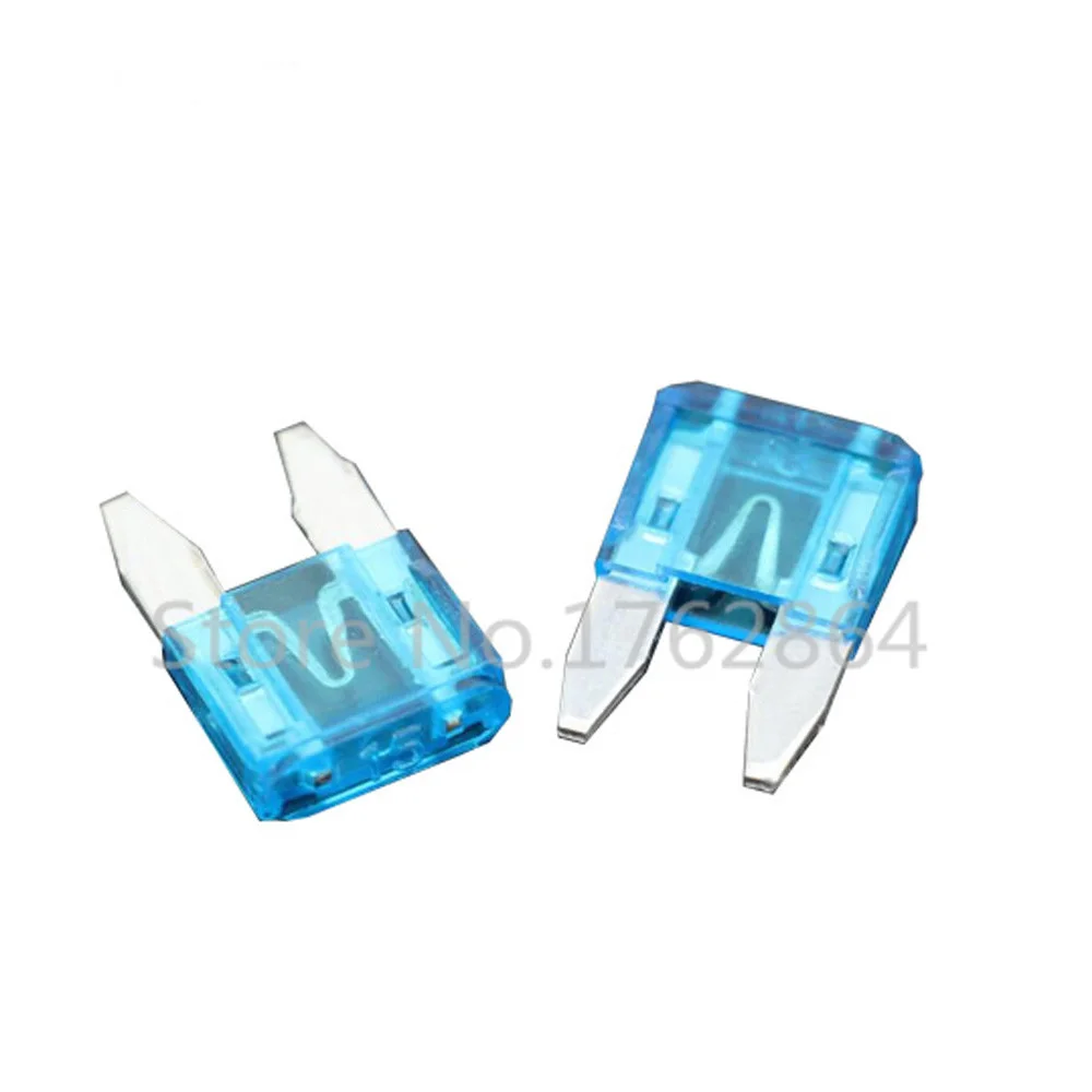 10PCS 15A Small Size Auto fuse, Automotive Fuses Blade,The fuse