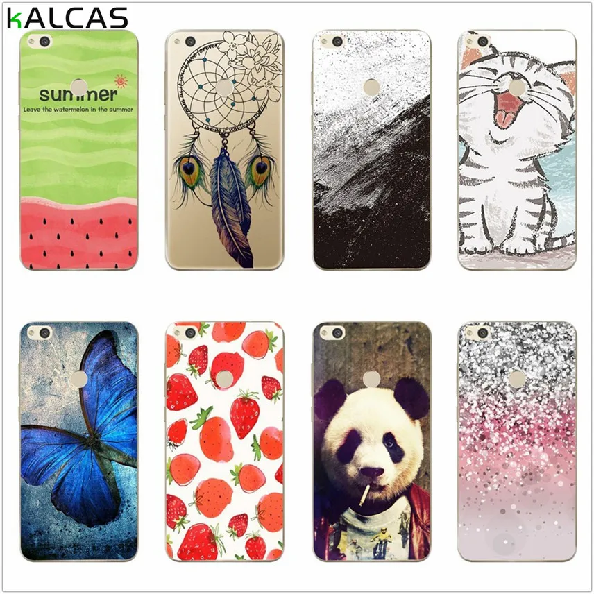 

KALCAS Soft TPU Silicon Cases for Huawei P8 P9 P10 lite Case for Huawei Honor Y5ii Case for Huawei Honor Y5 ii P8 lite 2017 Case