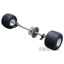 DIY четыре колеса картинг детская коляска ATV UTV диск ротора Звездочка задняя ось с 5 дюймов шины для колес