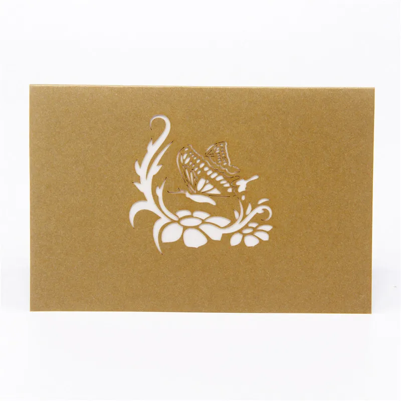  Handmade Birthday Greeting Card 3D Invitation Card for Birthday Wedding Party FPing - 33056721254