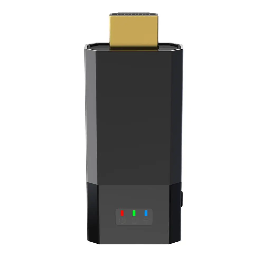 Wecast C8 Miracast беспроводной дисплей HDMI Dongle tv Stick RK3036 для DLNA/AirplaY/Miracast/Chromecast поддержка Netflix/Youtube - Цвет: Black